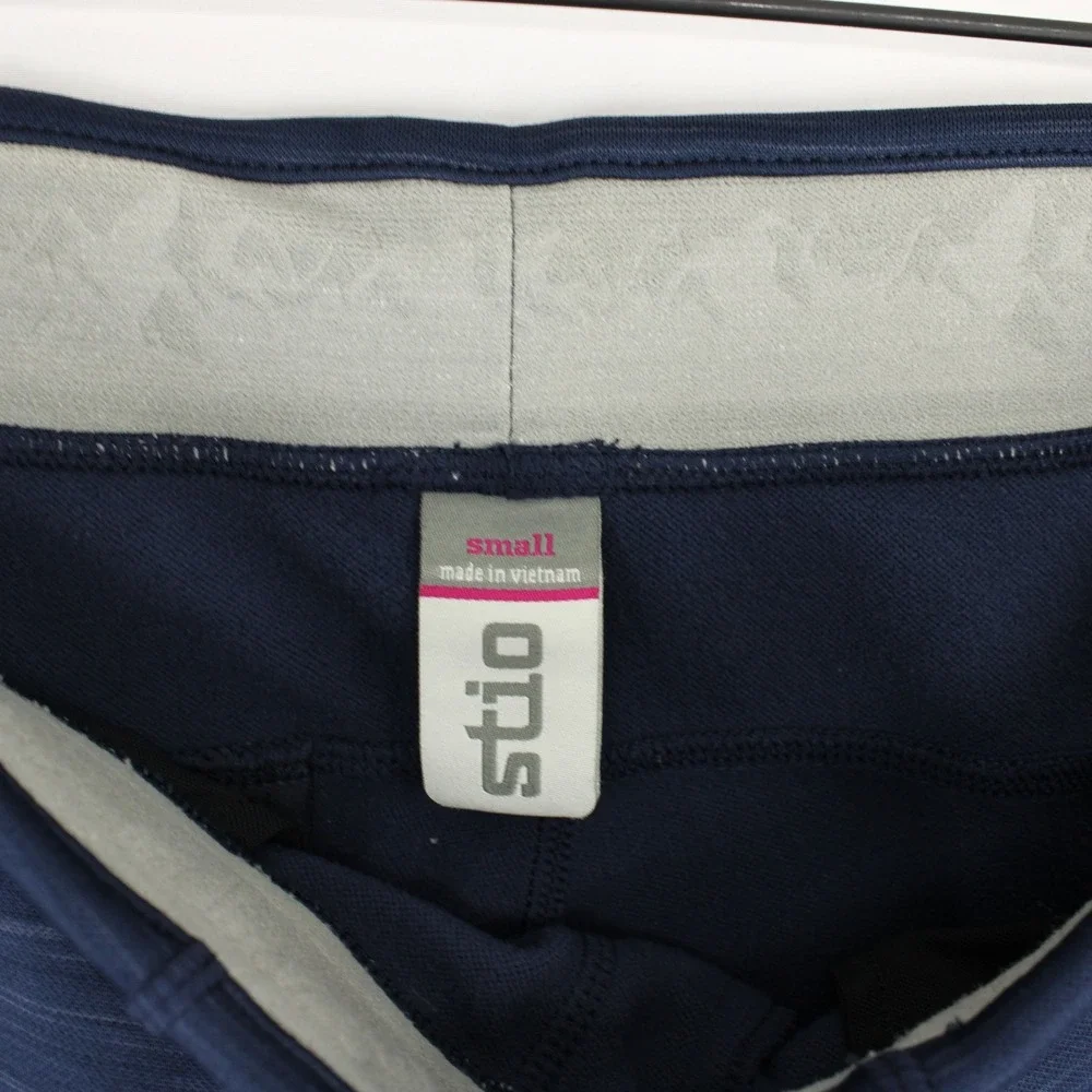 Stio Gannett Peak Pant Womens Small Blue Heather Fleece Jogger Karuishi Tapered - Picture 8 of 10